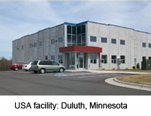 USA facility: Duluth, Minnesota USA facility: Duluth, Minnesota